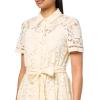 Anne Klein Women’s Shirt Tea Dress(Light Dune)