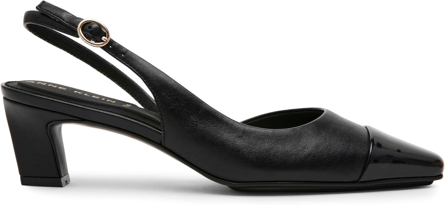 imageAnne Klein Womens SadellaBlack Smooth