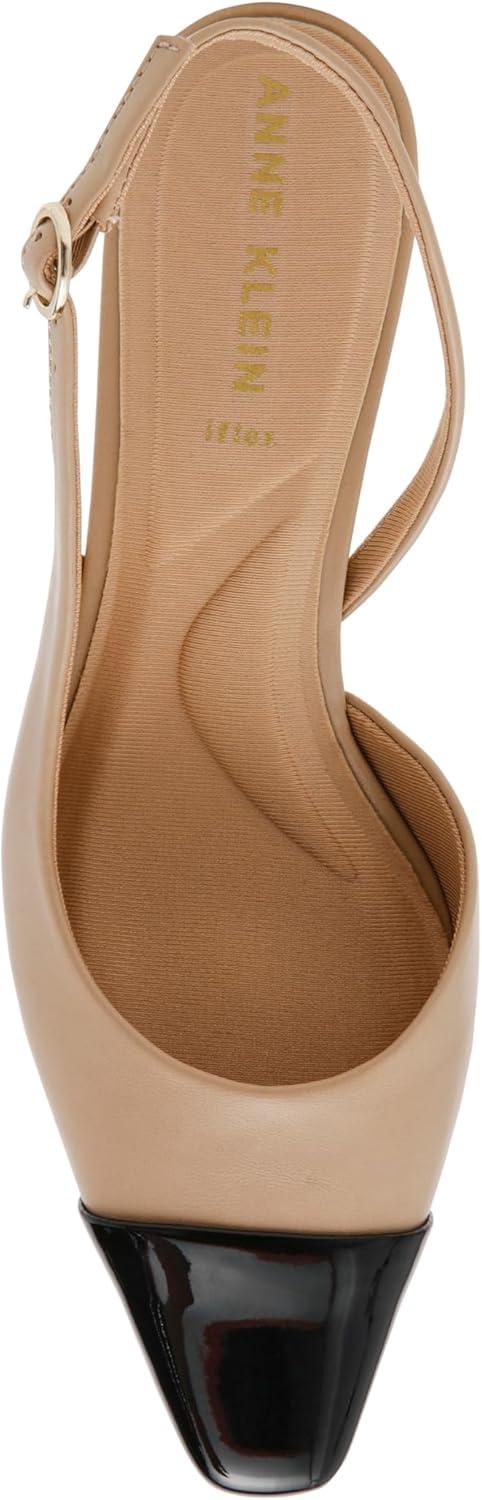 imageAnne Klein Womens SadellaNude Black