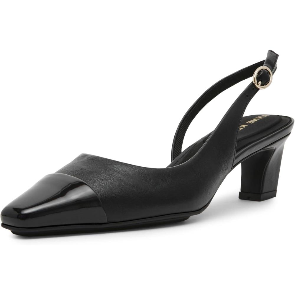 imageAnne Klein Womens SadellaBlack Smooth