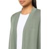 Anne Klein Women’s Malibu Cardigan(Eucalyptus)