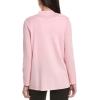 Anne Klein Women’s Malibu Cardigan(Peony Pink)