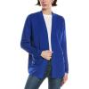 Anne Klein Women’s Malibu Cardigan(Santorini Blue)