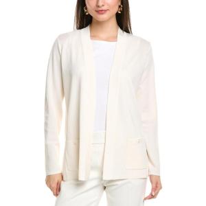 Anne Klein Women’s Malibu Cardigan(White Dove)