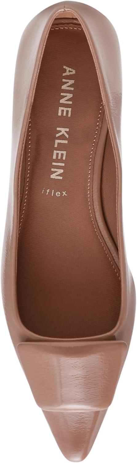 imageAnne Klein Womens CrawfordNude Patent
