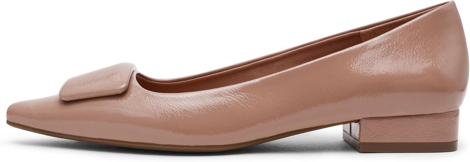 imageAnne Klein Womens CrawfordNude Patent