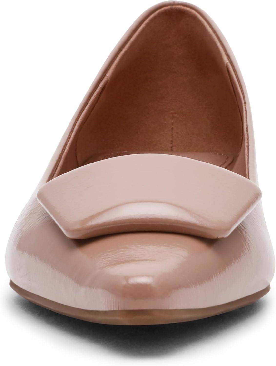 imageAnne Klein Womens CrawfordNude Patent