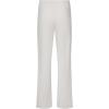 Anne Klein Women’s High Rise Pull on Double Dart Wide Leg(White Dove)