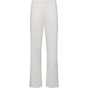 Anne Klein Women’s High Rise Pull on Double Dart Wide Leg(White Dove)