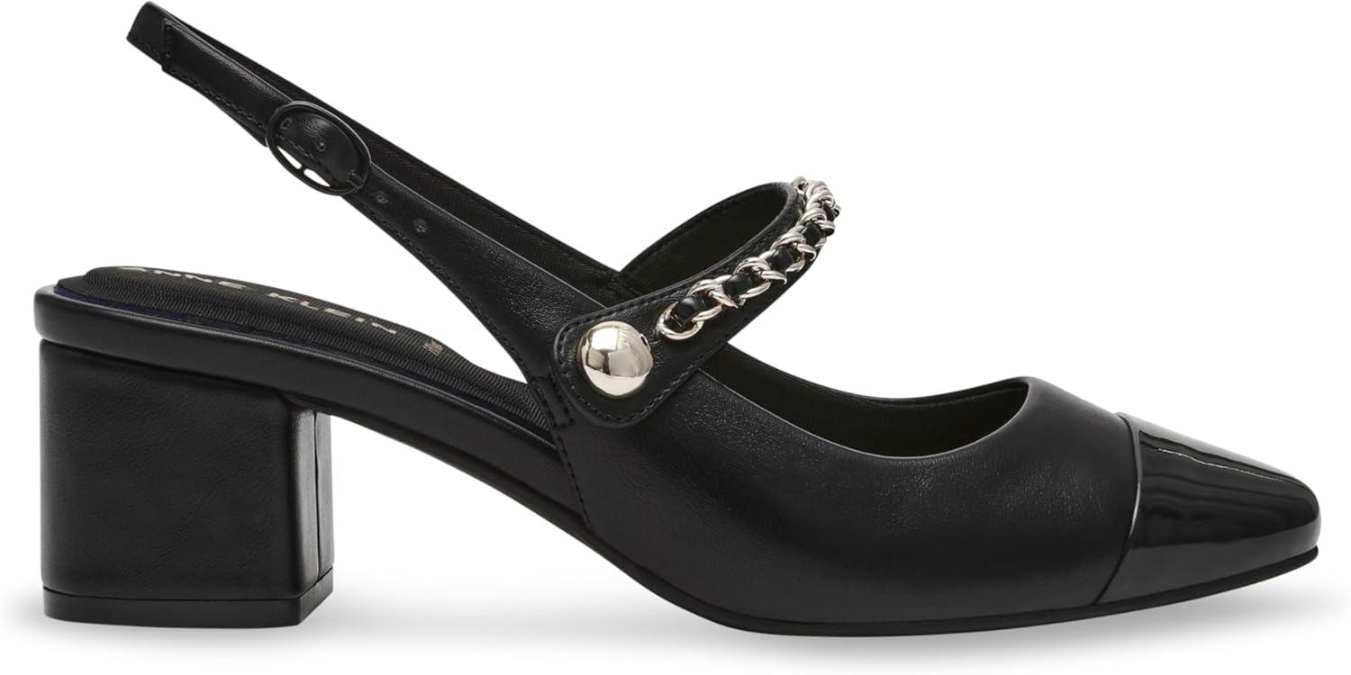imageAnne Klein Womens PadovaBlack Smooth