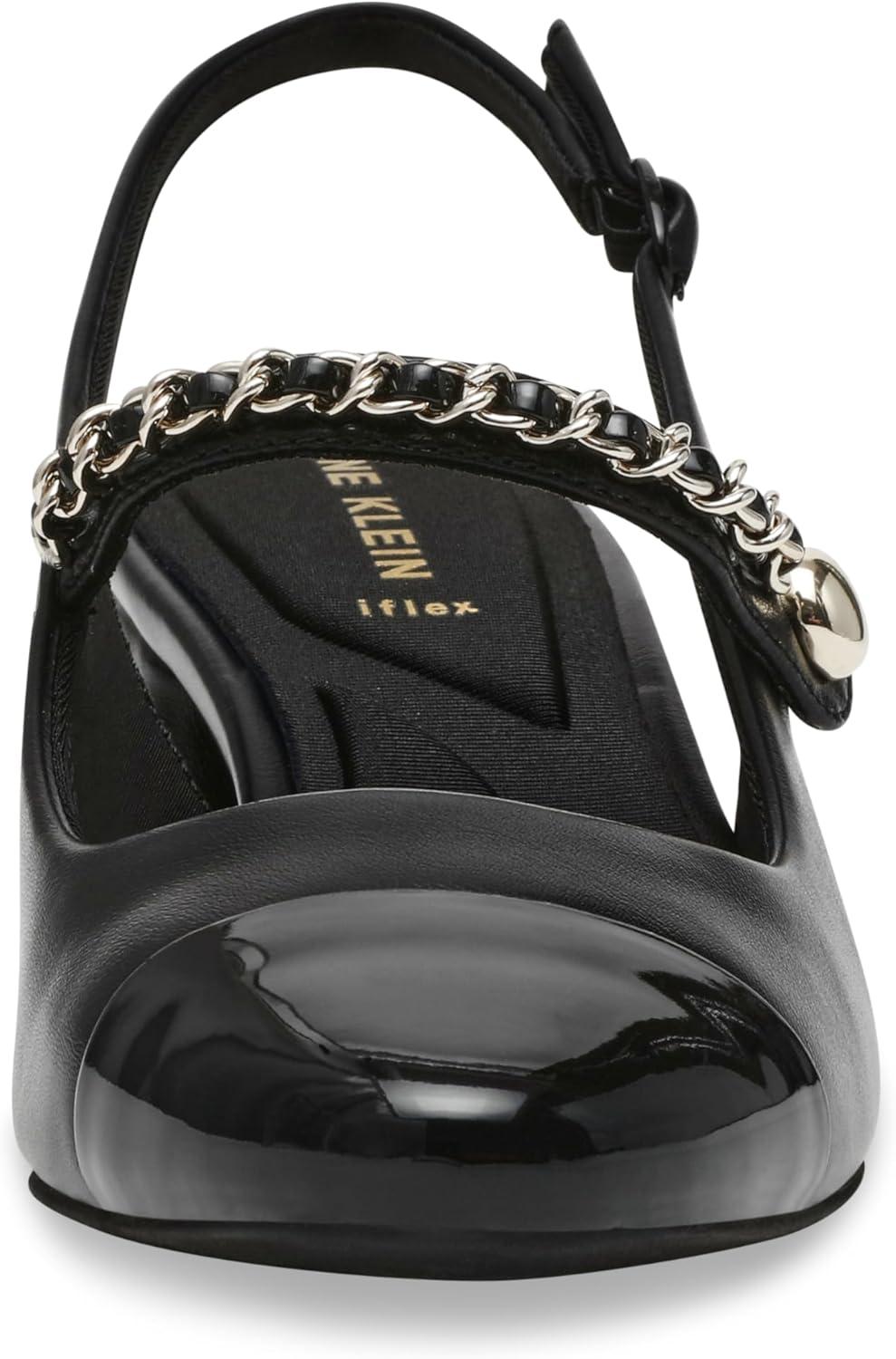 imageAnne Klein Womens PadovaBlack Smooth