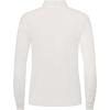 Anne Klein Women’s Bttn Frt Peter Pan Colalr Ls Blouse(White Dove)