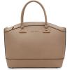 Anne Klein Large structured dome satchel with convertible strap(Truffle)