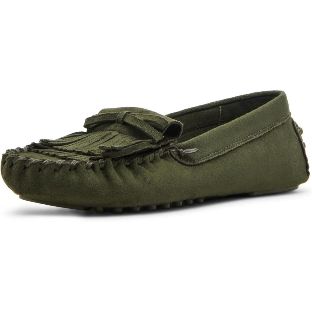 imageAnne Klein Womens CaliOlive Suede