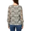 Anne Klein Women’s Printed Ity W Printed Chiffon Bishop SLV(Anne Black Multi)