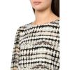 Anne Klein Women’s Printed Ity W Printed Chiffon Bishop SLV(Anne Black Multi)