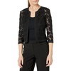 Anne Klein Women’s Soft Shoulder Cardigan (Spring 22)(Asphalt)