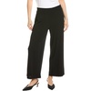 Anne Klein Women’s Pull on Cropped Pallazo Pant(Anne Black)