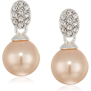 Anne Klein Small Twisted Stud Earrings
