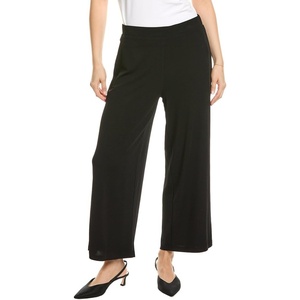 Anne Klein Women’s Pull on Cropped Pallazo Pant(Anne Black)