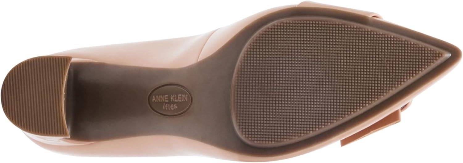image:imageAnne Klein Womens Baretta PumpsNude Patent