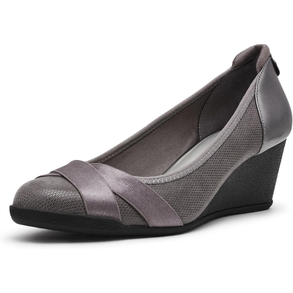 image:imageAnne Klein Sport Timeout Wedge HeelPewter