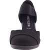 Anne Klein Cailyx – Sandals for Women – Cushioned Footbed – Polyester Upper – Round Toe Design – Lifted Heel(Black)