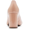 Anne Klein Women’s Baretta Pumps(Nude Patent)