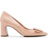 Anne Klein Women’s Baretta Pumps(Nude Patent)