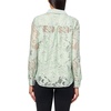Anne Klein Women’s Blssm Lace W CDC Ls Button Down W Cami(Soft Aloe)