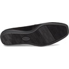 Anne Klein Women’s Wedge Pump Wendell, Closed Toe Comfortable Slip-On Business Casual Office Heel(Black Sued)