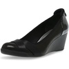 Anne Klein Sport Timeout Wedge Heel(Black)