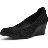 Anne Klein Sport Timeout Wedge Heel(Black Crystal)