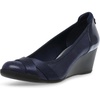 Anne Klein Sport Timeout Wedge Heel(Navy)