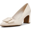 Anne Klein Women’s Baretta Pumps(Bone Smooth)