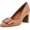 Anne Klein Women’s Baretta Pumps(Tan Smooth)