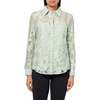 Anne Klein Women’s Blssm Lace W CDC Ls Button Down W Cami(Soft Aloe)