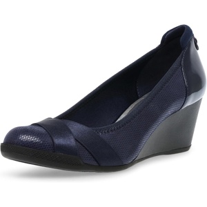 Anne Klein Sport Timeout Wedge Heel(Navy)
