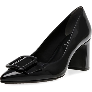Anne Klein Women’s Baretta Pumps(Black Patent)