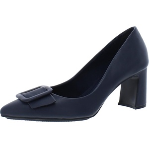 Anne Klein Women’s Baretta Pumps(Navy)