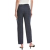 Anne Klein Women’s Fly Front Btn Elastic Bk Slash Pkt Strai(Distant Mountain Multi)