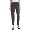 Anne Klein Women’s Fly Front Btn Elastic Bk Slash Pkt Strai(Distant Mountain Multi)