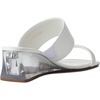Anne Klein Gaia(White/Lucite Heel)