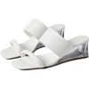 Anne Klein Gaia(White/Lucite Heel)
