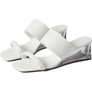 Anne Klein Gaia(White/Lucite Heel)