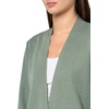 Anne Klein Women’s Nappa Kissing Front Cardigan(Eucalyptus)