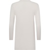 Anne Klein Women’s Nappa Kissing Front Cardigan(White Dove)