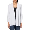 Anne Klein Women’s Nappa Kissing Front Cardigan(Bright White)