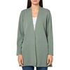 Anne Klein Women’s Nappa Kissing Front Cardigan(Eucalyptus)