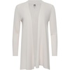 Anne Klein Women’s Nappa Kissing Front Cardigan(White Dove)